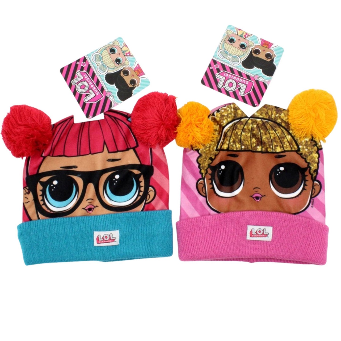 LOL Surprise Beanie kuschelige Wintermütze für Mädchen