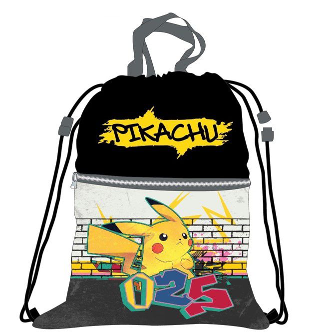 Pokémon Turnbeutel für Sport und Schule Tasche Bag