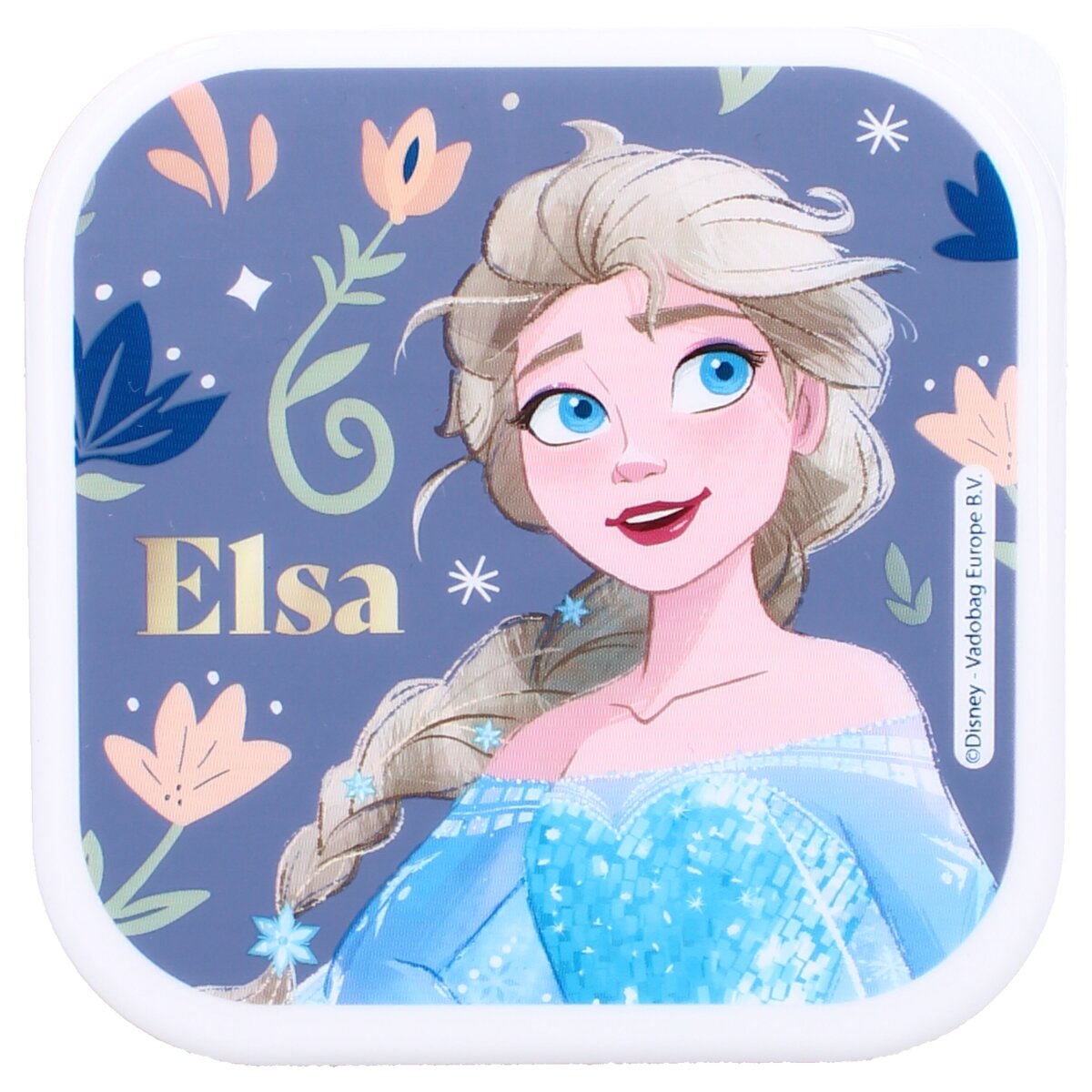 Frozen II Snackbox – 3-in-1 Brotdose mit Anna & Elsa für Kinder