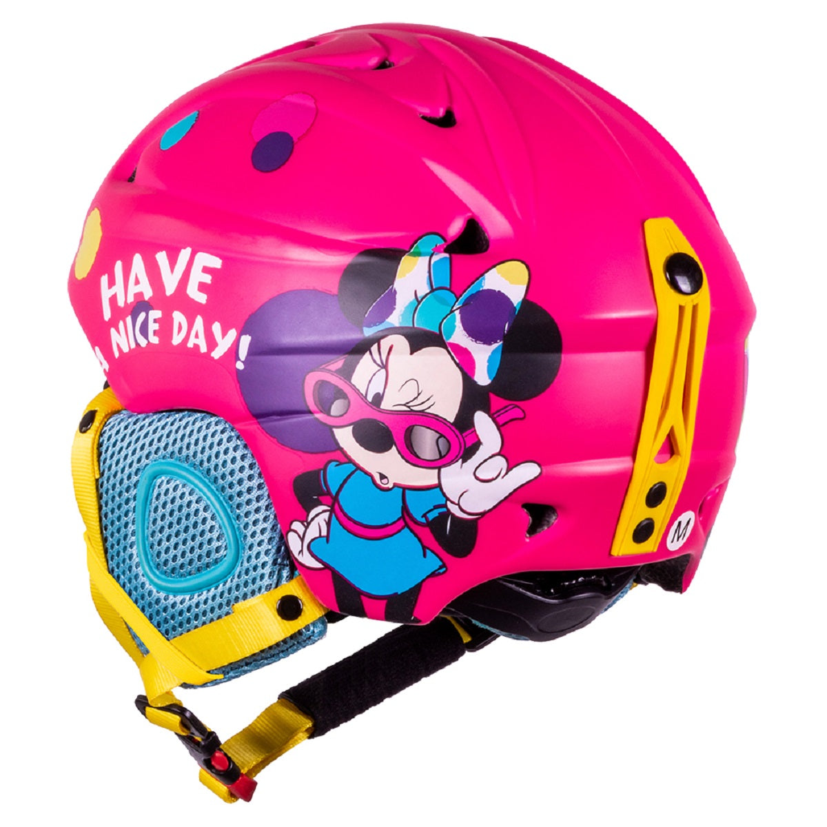 Disney Minnie Skihelm - Leicht & sicher für Kinder ab 6 Jahren 55-58