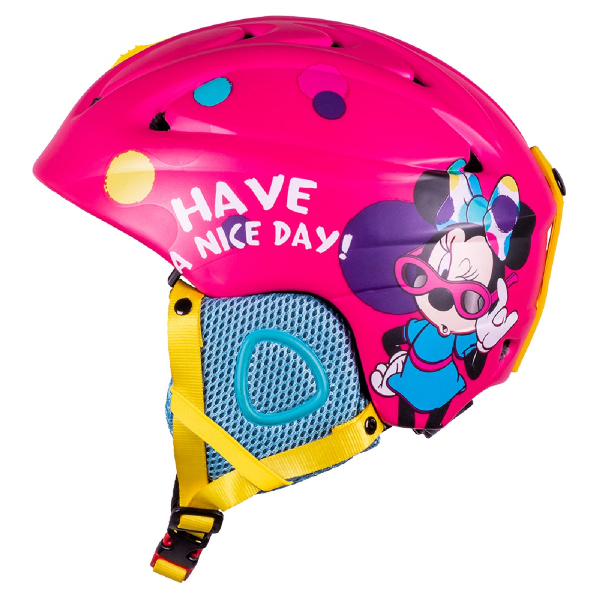Disney Minnie Skihelm - Leicht & sicher für Kinder ab 6 Jahren 55-58