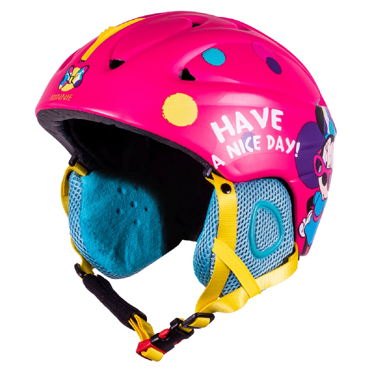 Disney Minnie Skihelm - Leicht & sicher für Kinder ab 6 Jahren 55-58