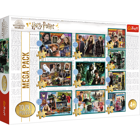 Harry Potter 10-in-1 Puzzle Unendlicher Spaß mit der Zaubererwelt