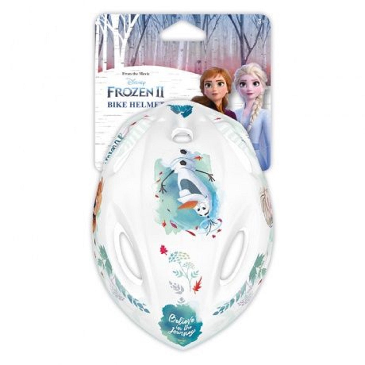 Disney Frozen Kinderhelm Fahrradhelm für Kinder mit Frozen-Design