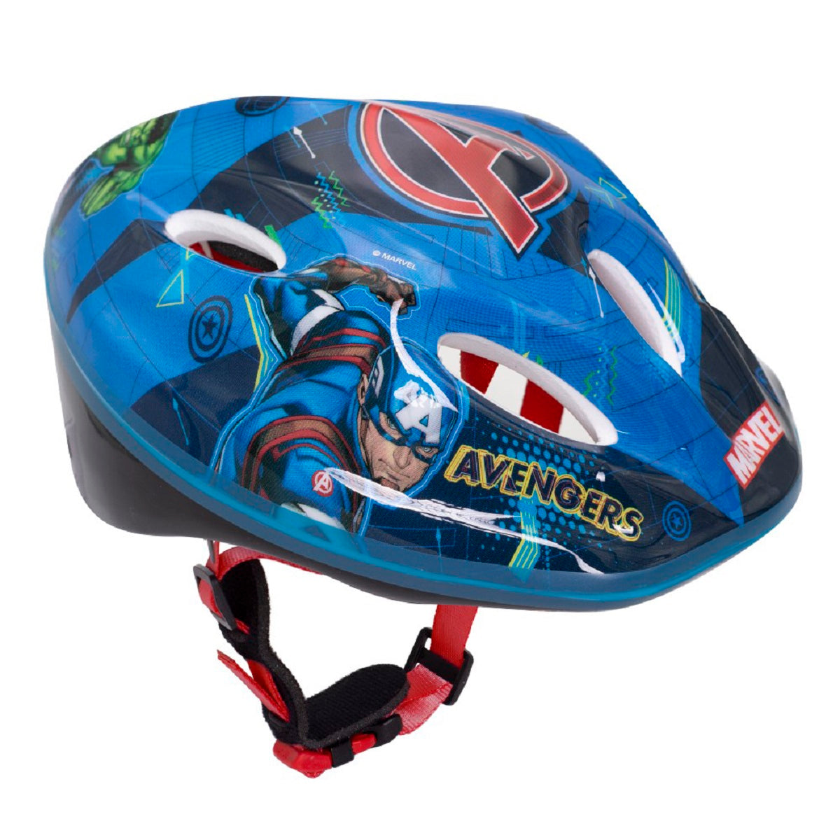 Avengers Kinderhelm – Sicherer Fahrradhelm 52-56 cm