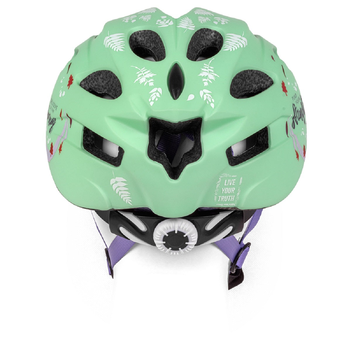 Disney Frozen Fahrradhelm für Mädchen 2, leicht, sicher, Größe M (52-56cm)