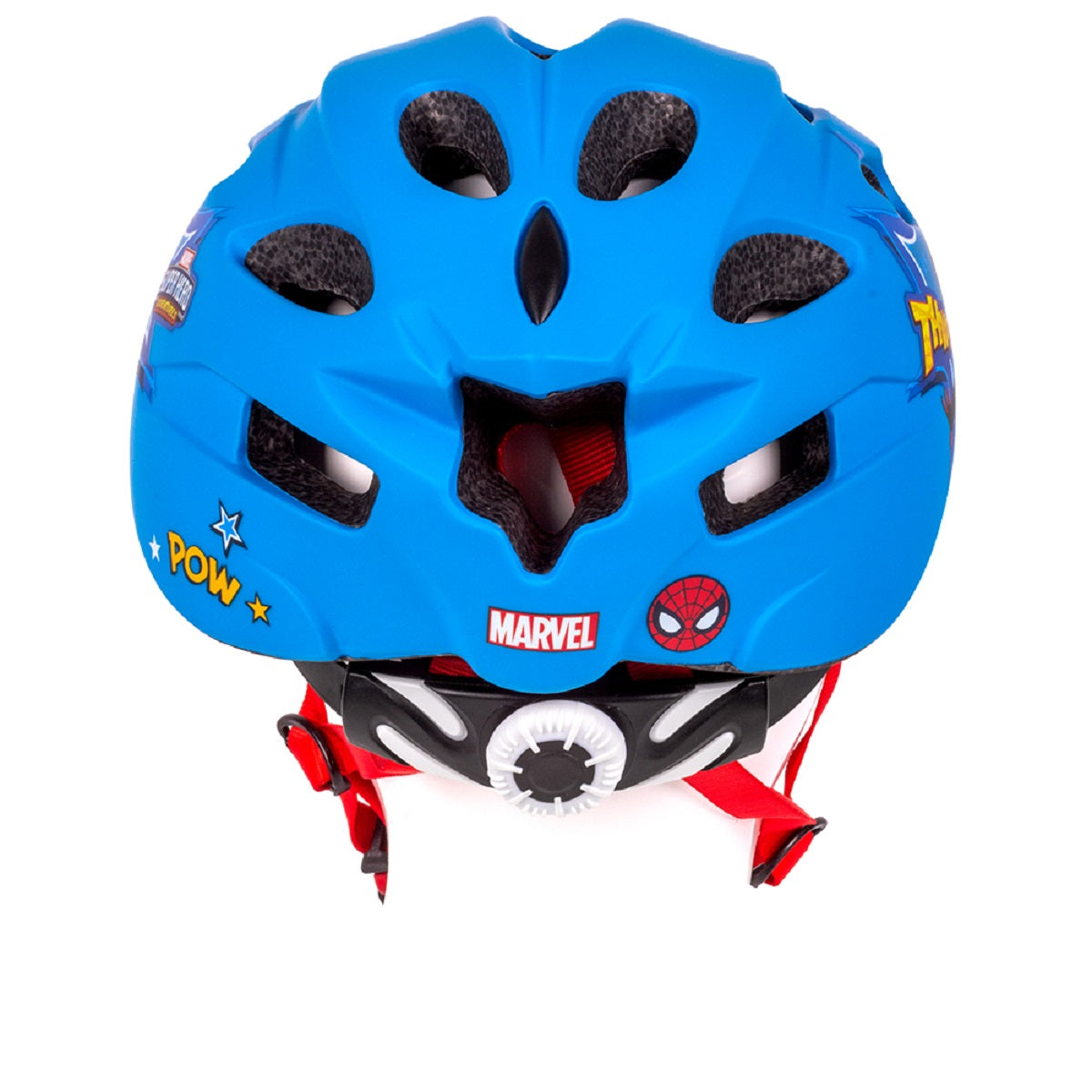 Marvel IN-MOLD Helm Kinderfahrradhelm, 17 Lüftungsöffnungen (52-56 cm)