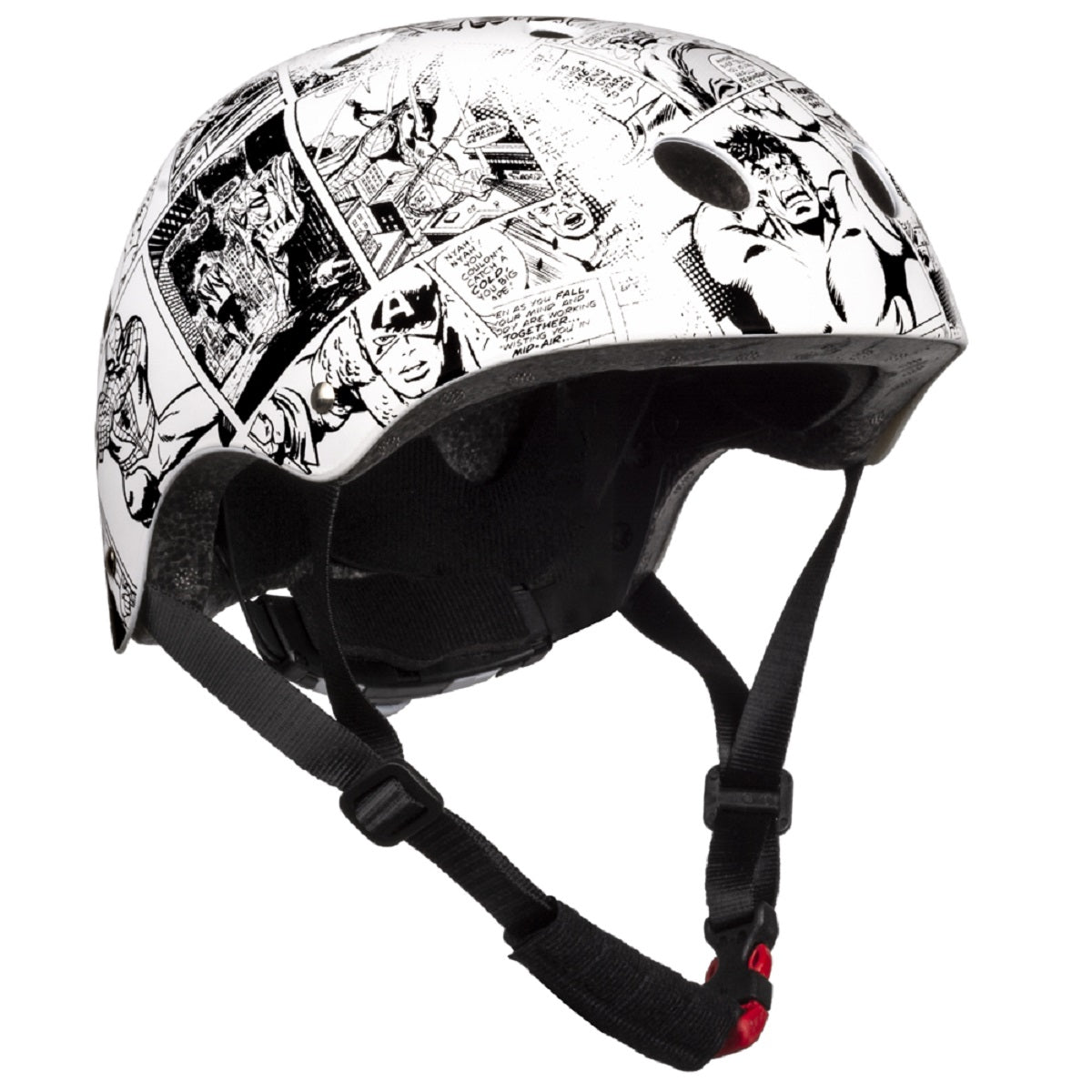 Avengers Helm für Fahrräder & Scooter - EN 1078 zertifiziert 52-56