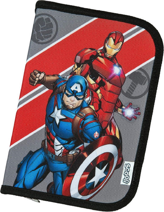 Marvel Avengers Gefüllte Federmappe Federmäppchen Set Schüleretui
