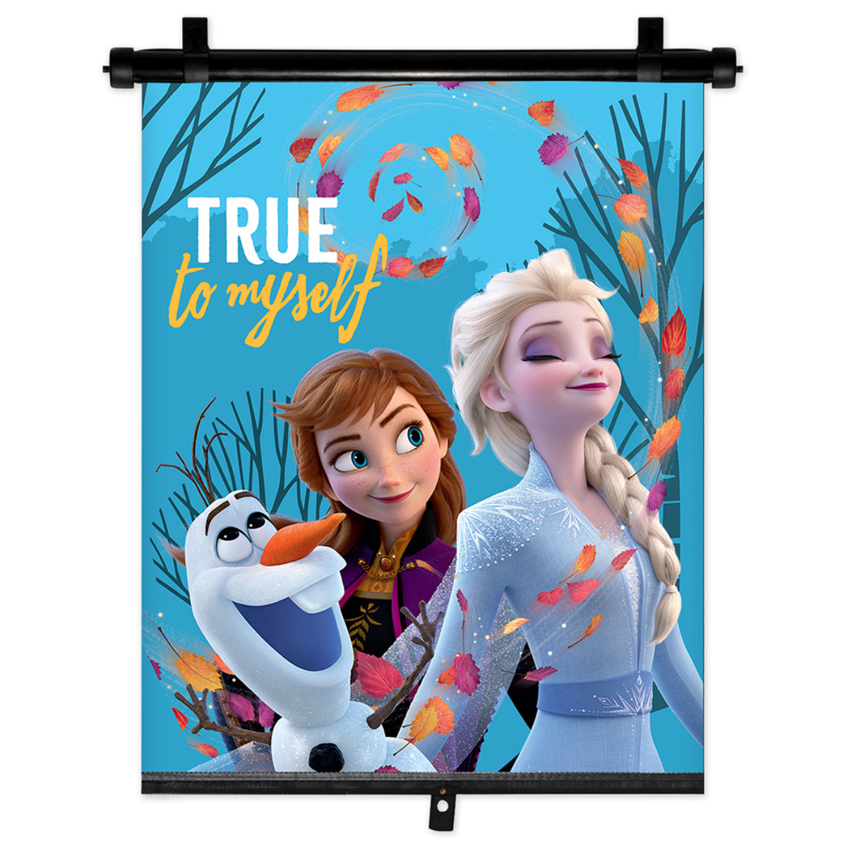 Disney Frozen Rollo Sonnenblende Auto 36 × 45 cm mit Saugnapf Seitenfenster Sonnenschutz für Kinder