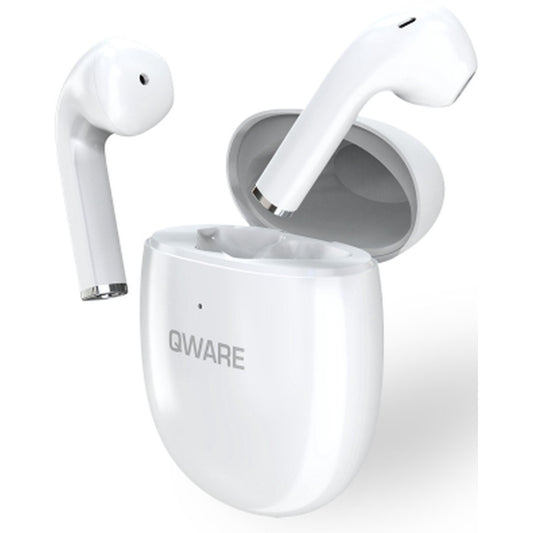 Qware Sound Ohrhörer – Bluetooth 5.0 Wireless Kopfhörer Rosa Touch Control & Sprachassistent