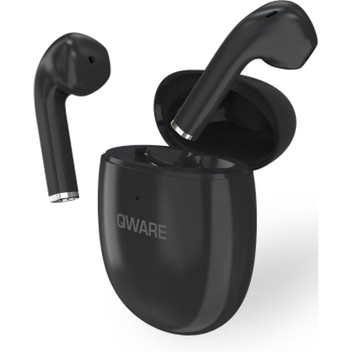 Qware Sound Ohrhörer – Bluetooth 5.0 Wireless Kopfhörer Schwarz Touch Control & Sprachassistent