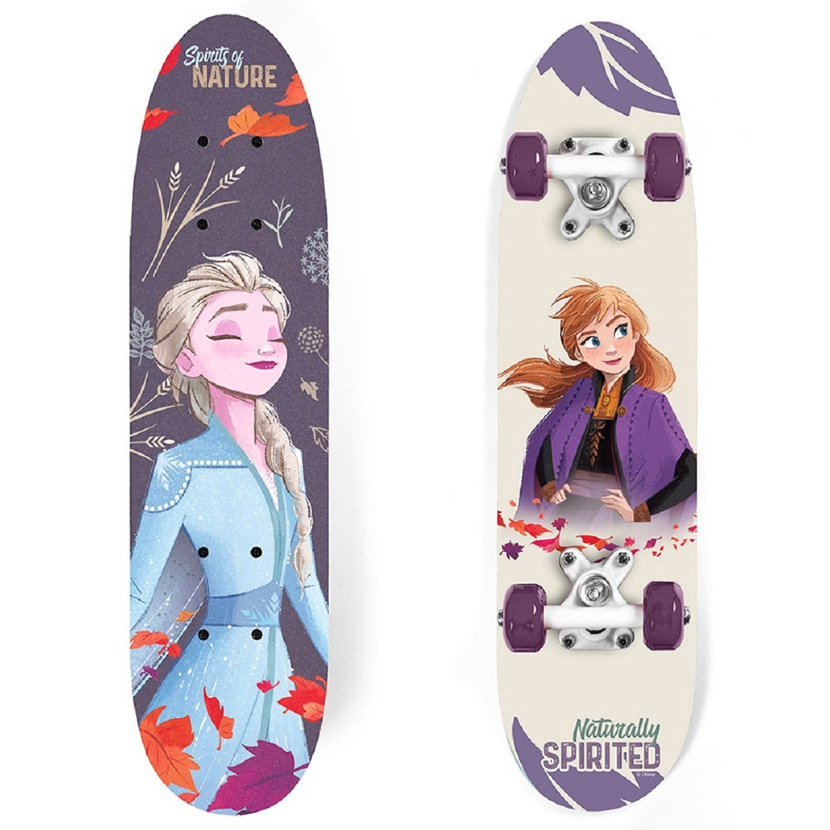 Disney Frozen Skateboard 24” aus Holz – 61 cm – bis 50 kg belastbar für Kinder