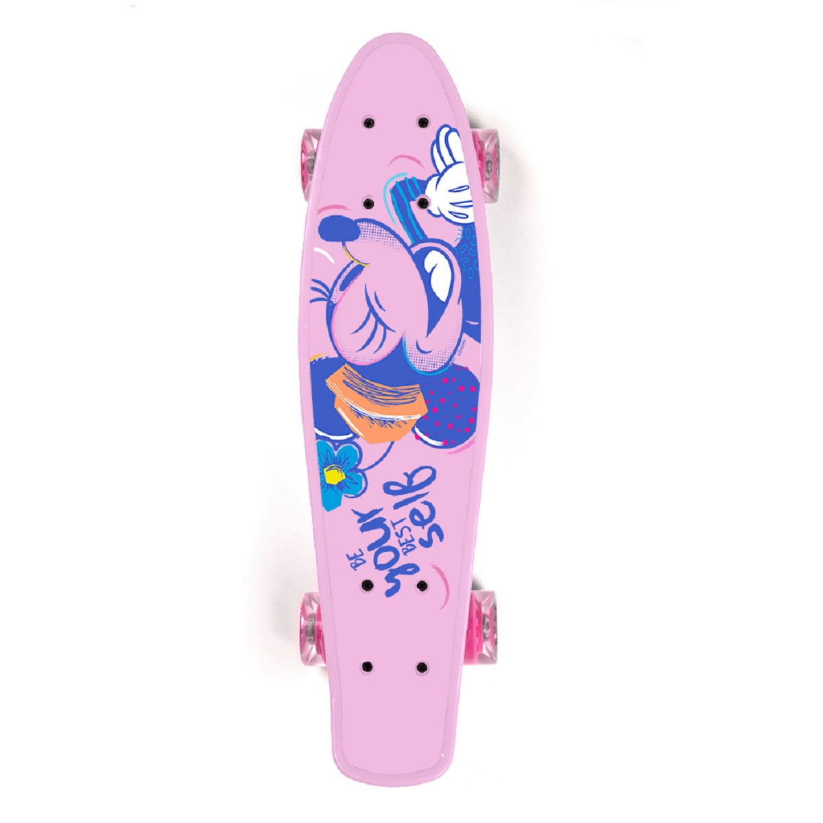 Pennyboard Minnie – Mit ABEC-7 Lagern und 90A Polyurethanrädern für sanfte Fahrt