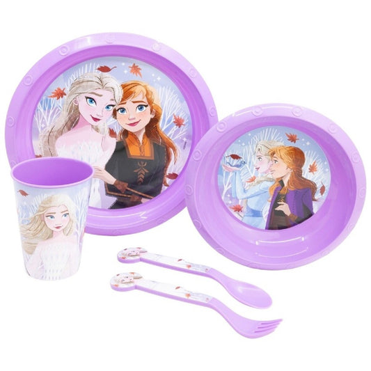 Frozen 5-teiliges Kindergeschirr Essensset für Kinder