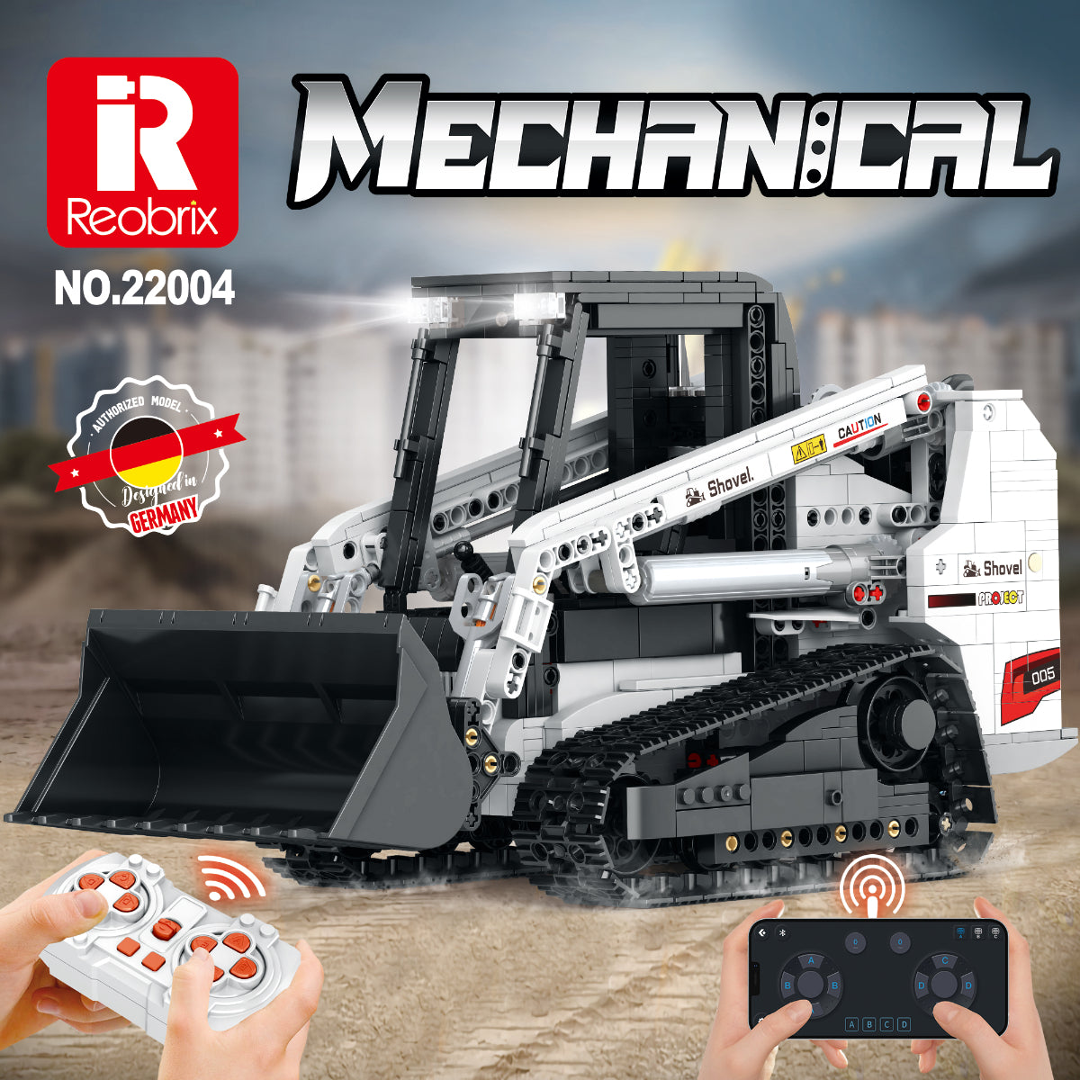 Reobrix 22004 RC Kompaktlader 1366 Teile 35 cm ab 14
