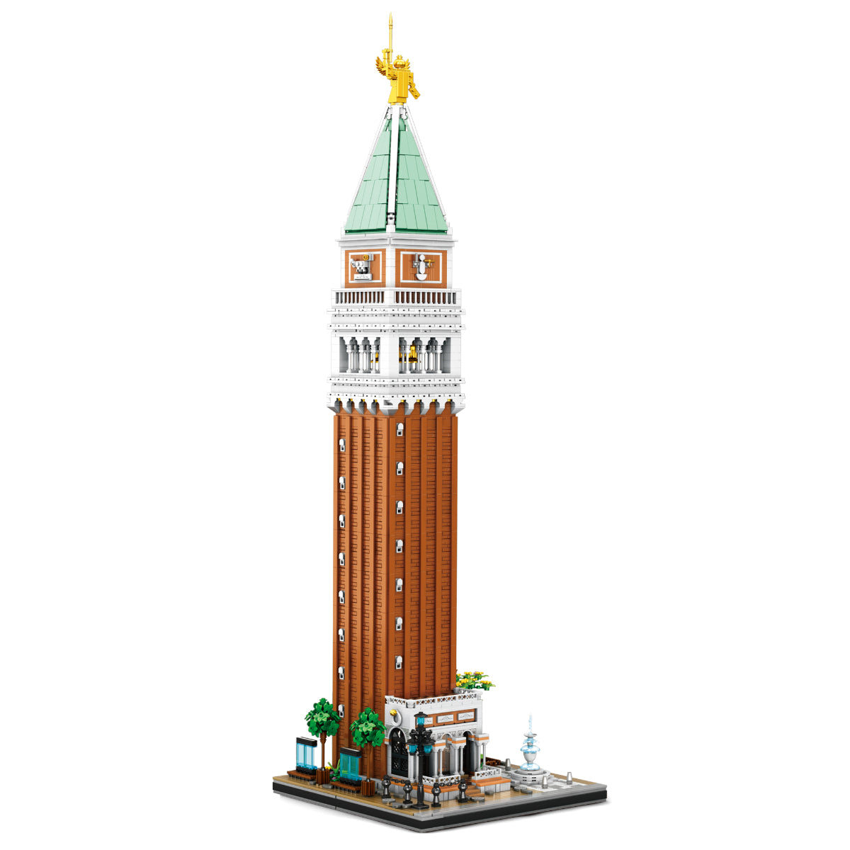 Reobrix 55013 Campanile Turm Klemmbaustein Set 3903 Teile ab 14