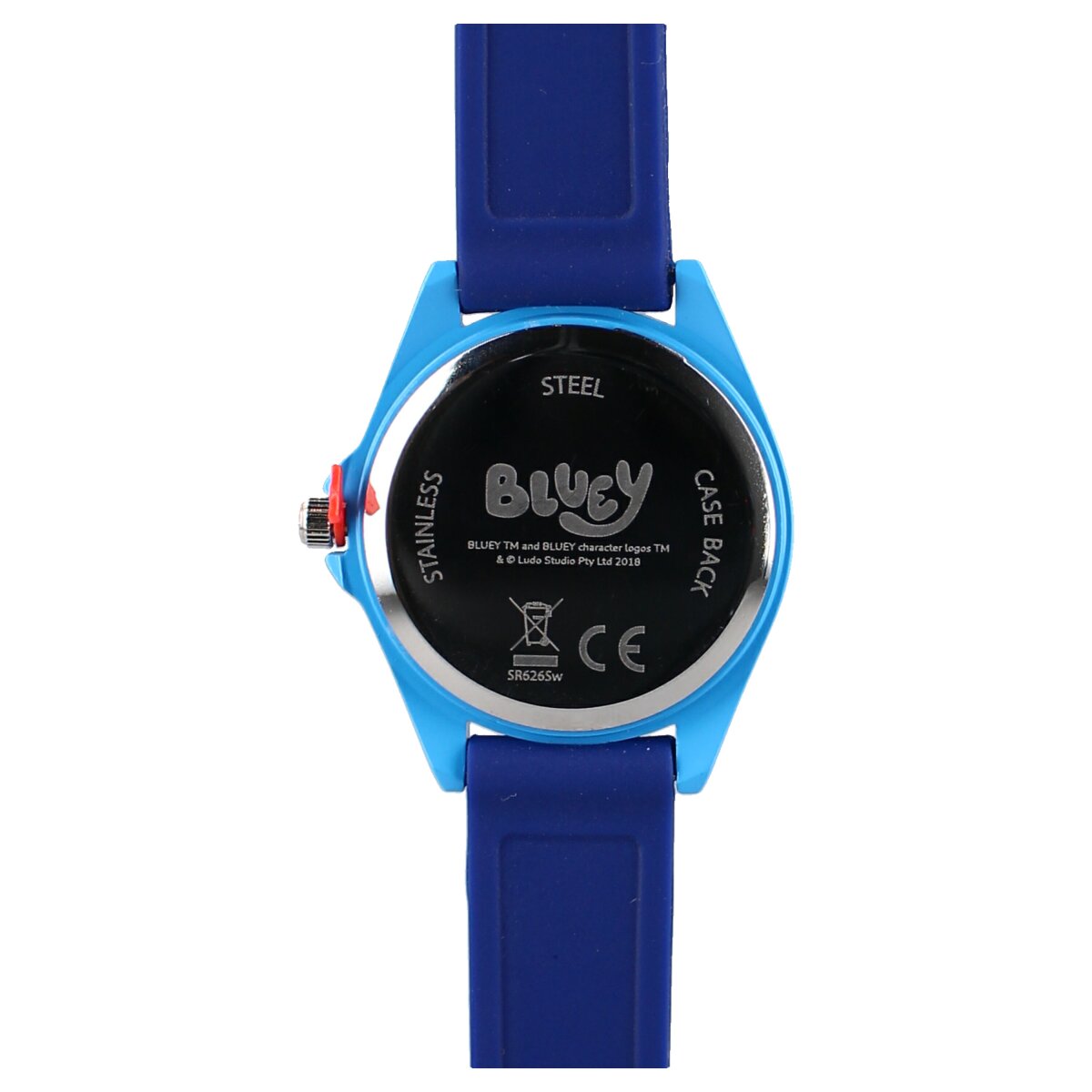 Bluey Kinderuhr – Mit PVC-Armband & Zifferblatt mit Bluey und Bingo