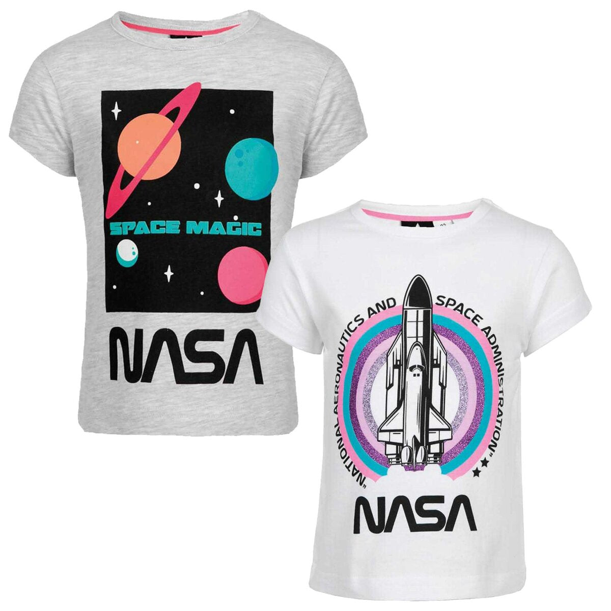 NASA Baumwoll-T-Shirt Für Astronomie-Fans und Alltagshelden