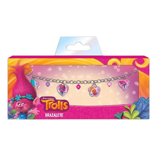 Trolls Armbänder Bunte Armbänder im Trolls-Design für Kinder