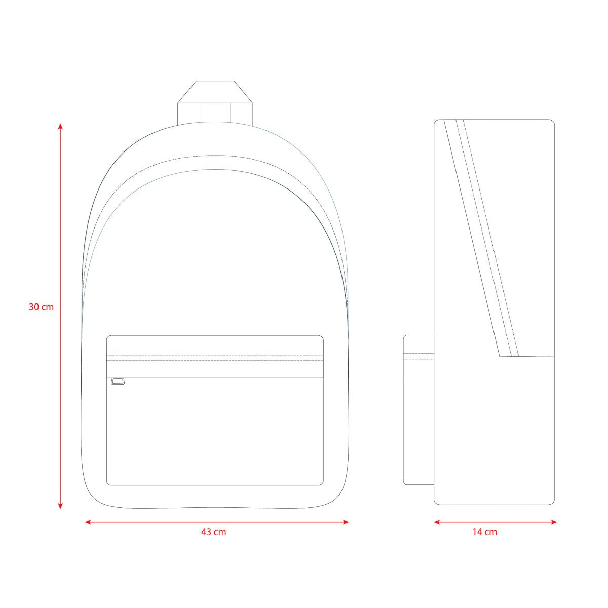 Milky Kiss Schulrucksack Praktischer und stylischer Tasche