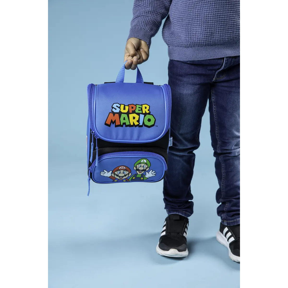 Super Mario Schulranzen – Ergonomischer Schulrucksack für Schule & Freizeit