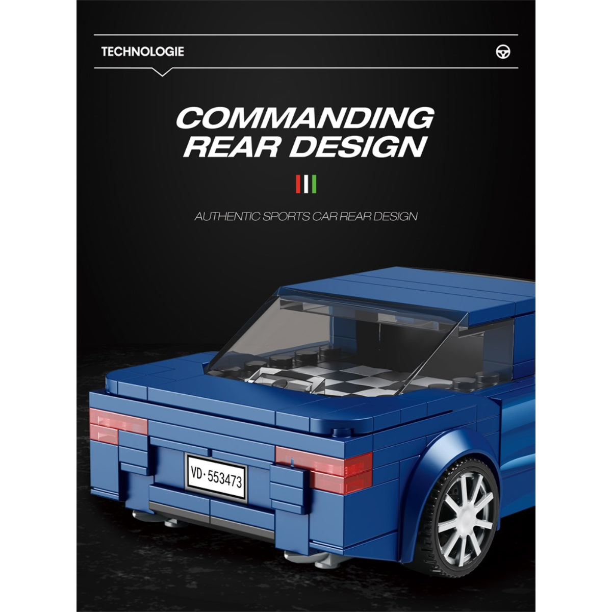 Reobrix 822 Limousine 1:24 Klemmbaustein Auto 330 Teile ab 14