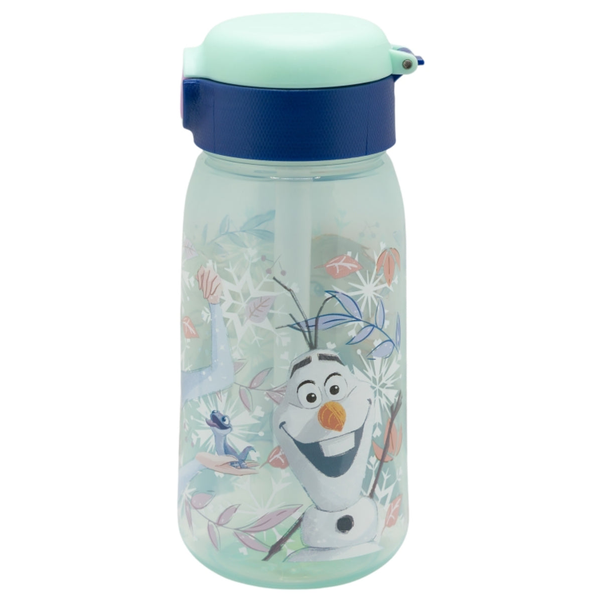 Frozen Trinkflasche 510ml – Snowy Tale – Kinderflasche mit Trinkhalm