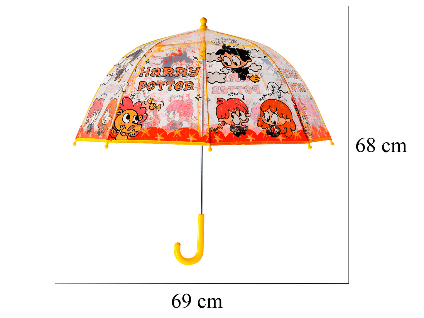 Harry Potter Regenschirm 68 cm Stockschirm für Kinder