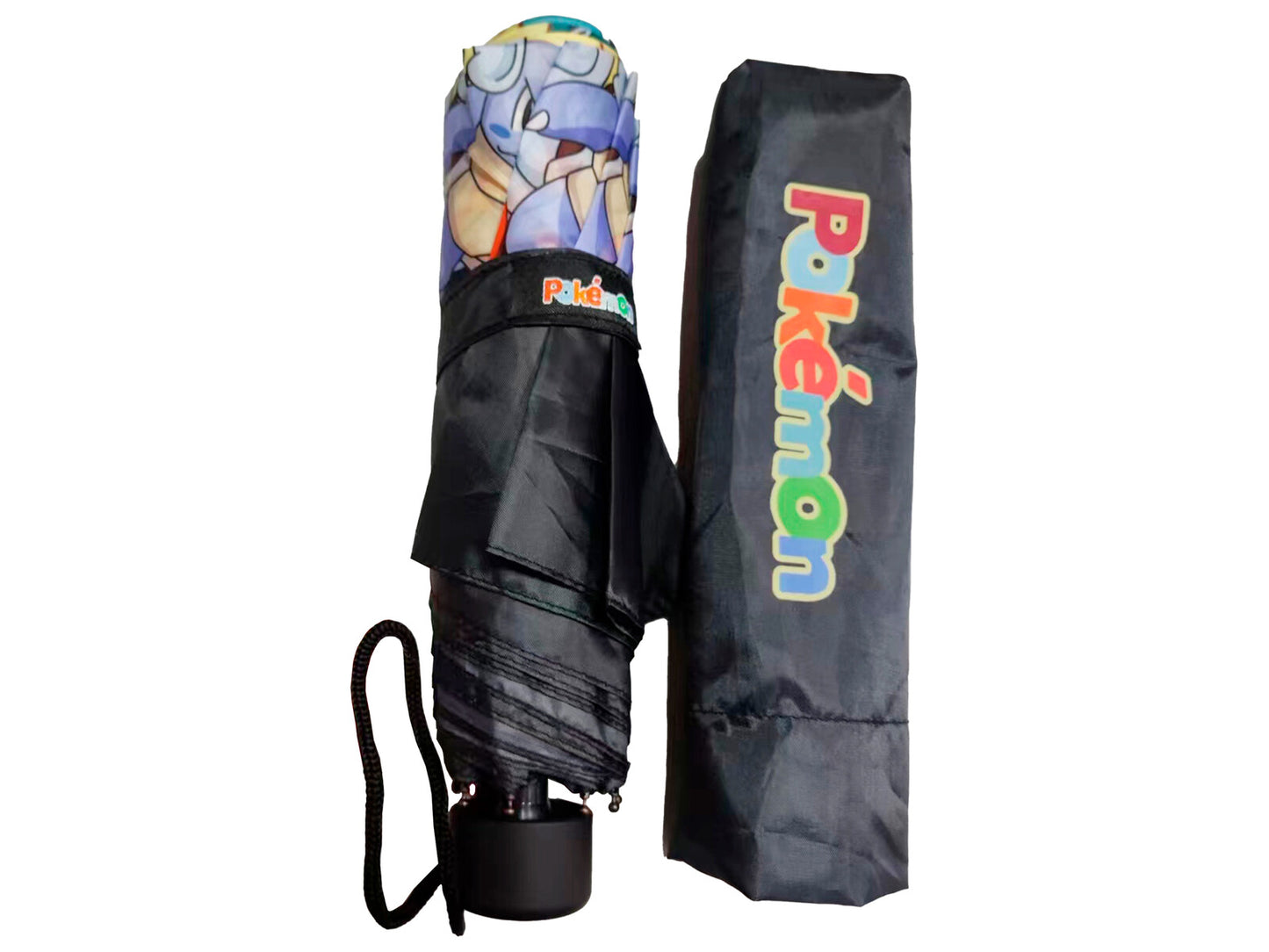 Pokémon Taschenschirm 52 cm Regenschirm faltbar für Alltag Reise und unterwegs