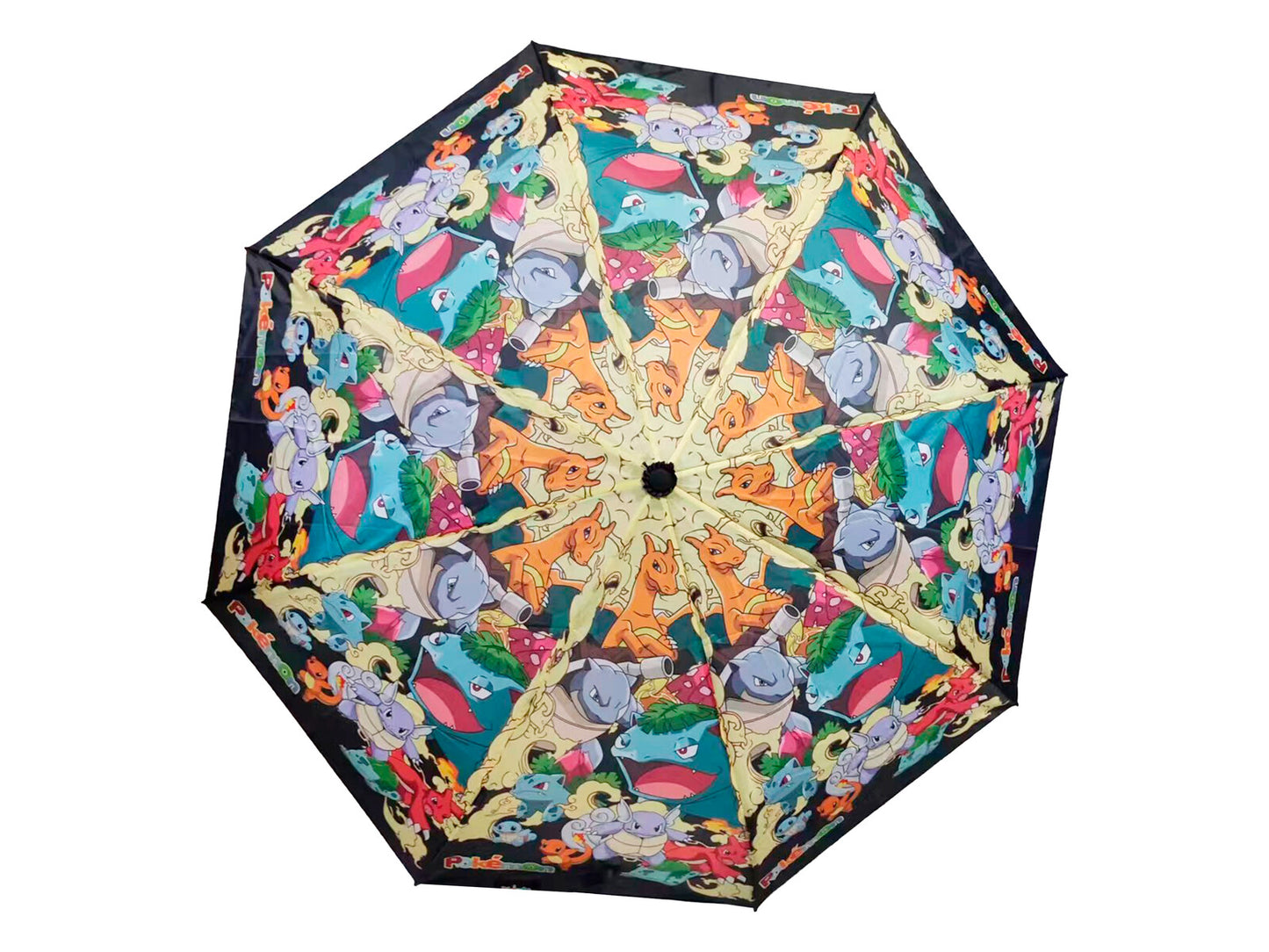 Pokémon Taschenschirm 52 cm Regenschirm faltbar für Alltag Reise und unterwegs