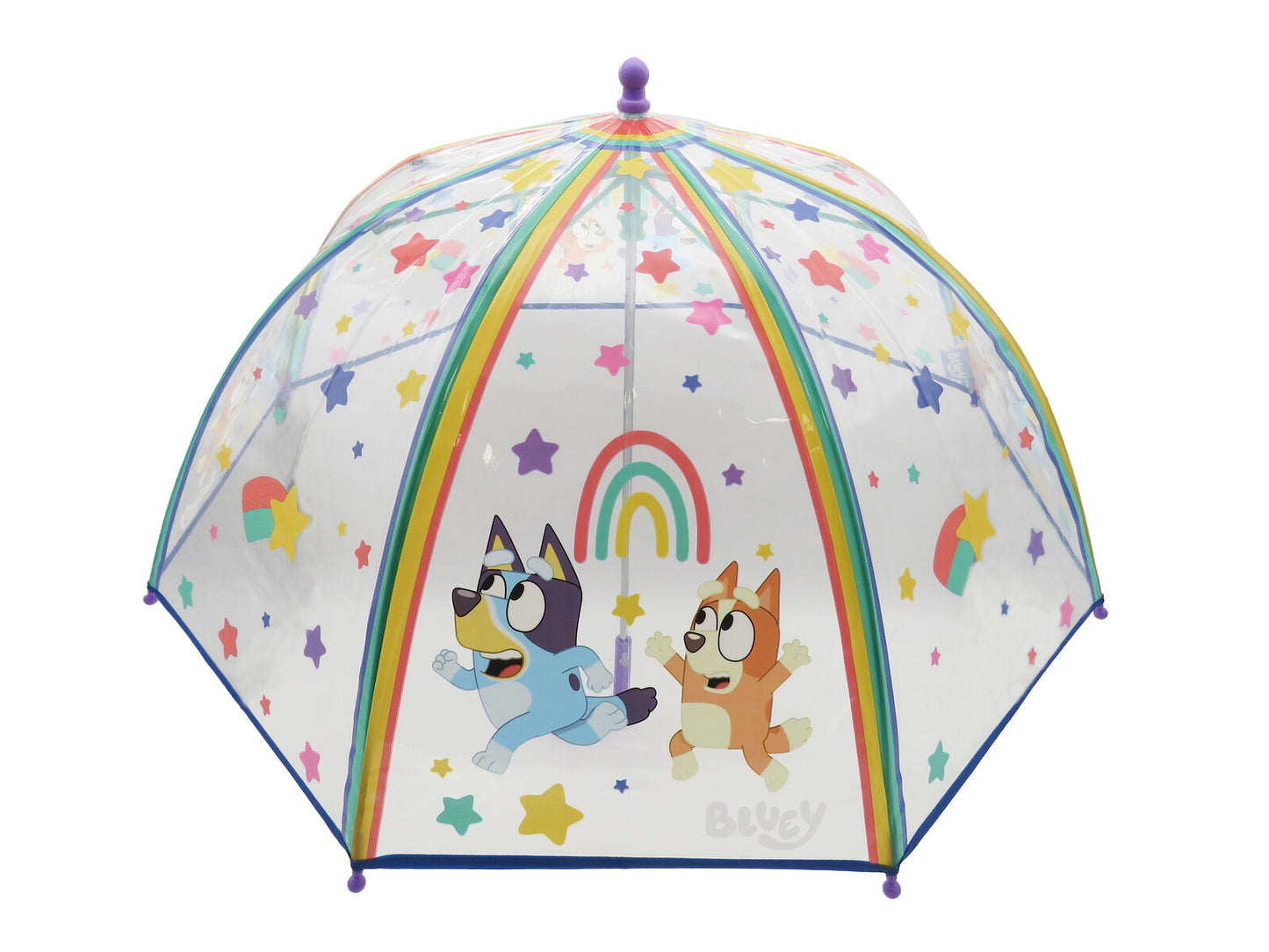 Bluey Regenschirm Stockschirm für Kinder