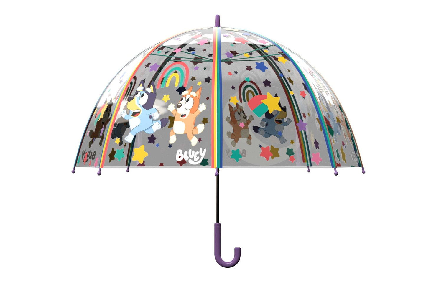 Bluey Regenschirm Stockschirm für Kinder