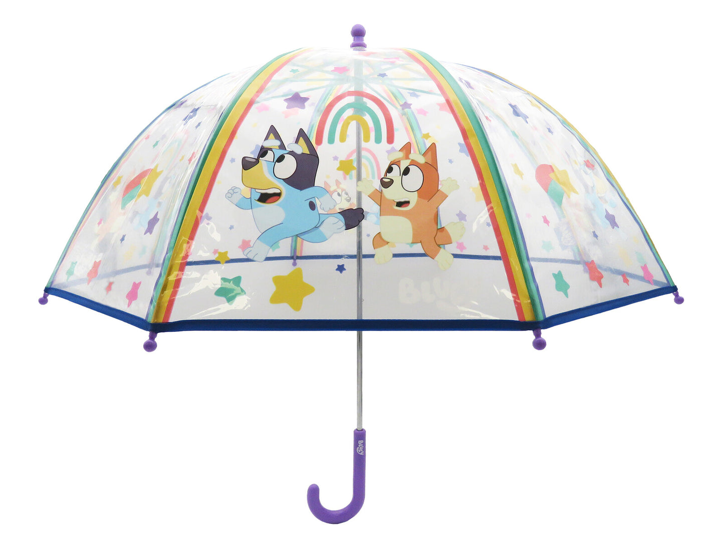Bluey Regenschirm Stockschirm für Kinder