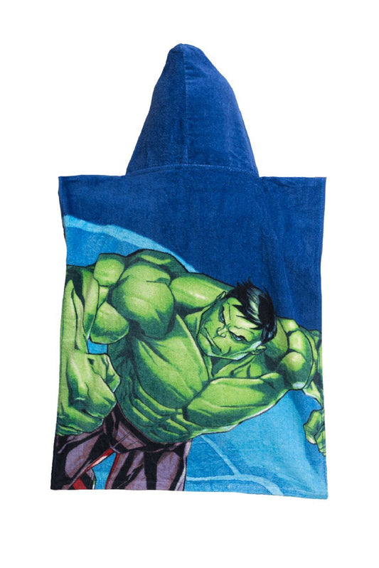 Avengers Badeponcho für Kinder Hochwertiger Frottee aus 100 % Baumwolle