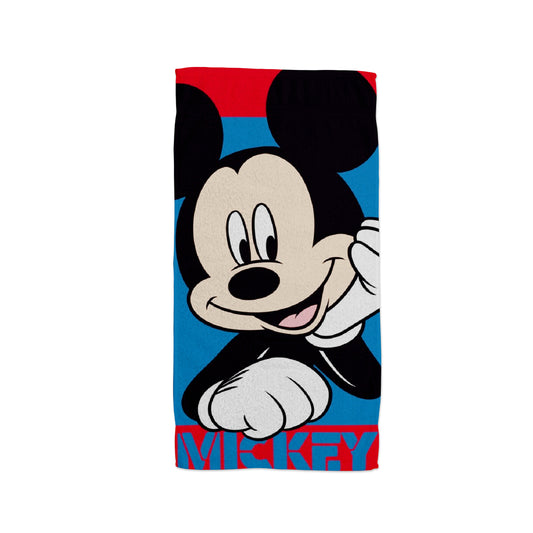 Disney Mickey Mouse Kinder Badehandtuch – Weiches & saugstarkes Strandtuch 70x140 cm