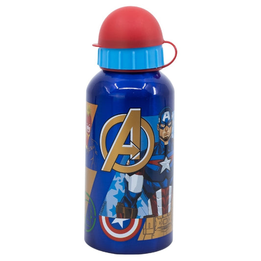Avengers Aluminium Trinkflasche 400 ml – Auslaufsicher & Praktisch