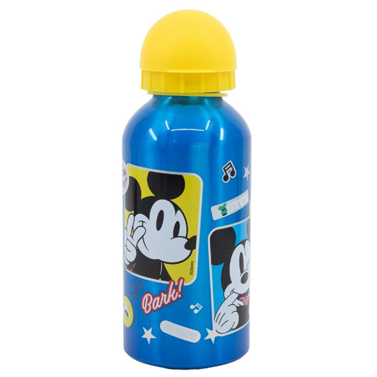 Disney Mickey Mouse Aluminium Trinkflasche 400 ml – Auslaufsicher & Praktisch