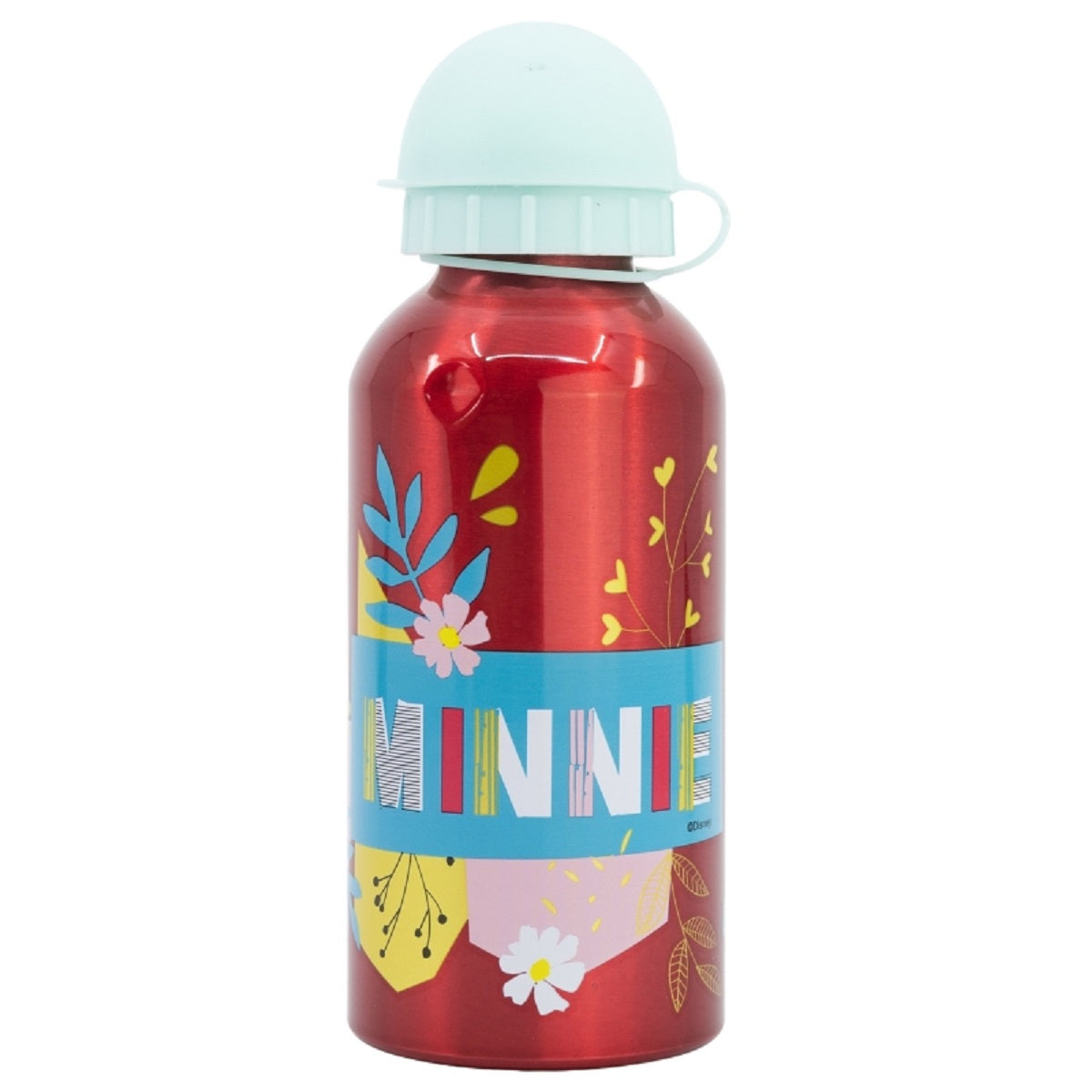 Disney Minnie Mouse Aluminium Trinkflasche 400 ml – Auslaufsicher & Praktisch