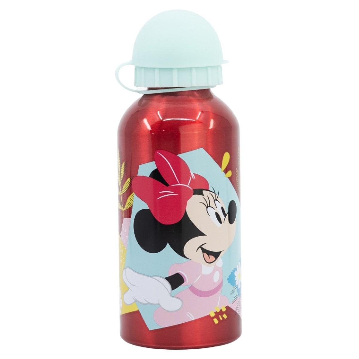 Disney Minnie Mouse Aluminium Trinkflasche 400 ml – Auslaufsicher & Praktisch