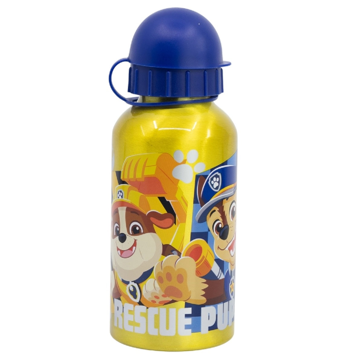 Paw Patrol Trinkflasche – Aluminium, 400 ml, mit Sicherheitsverschluss