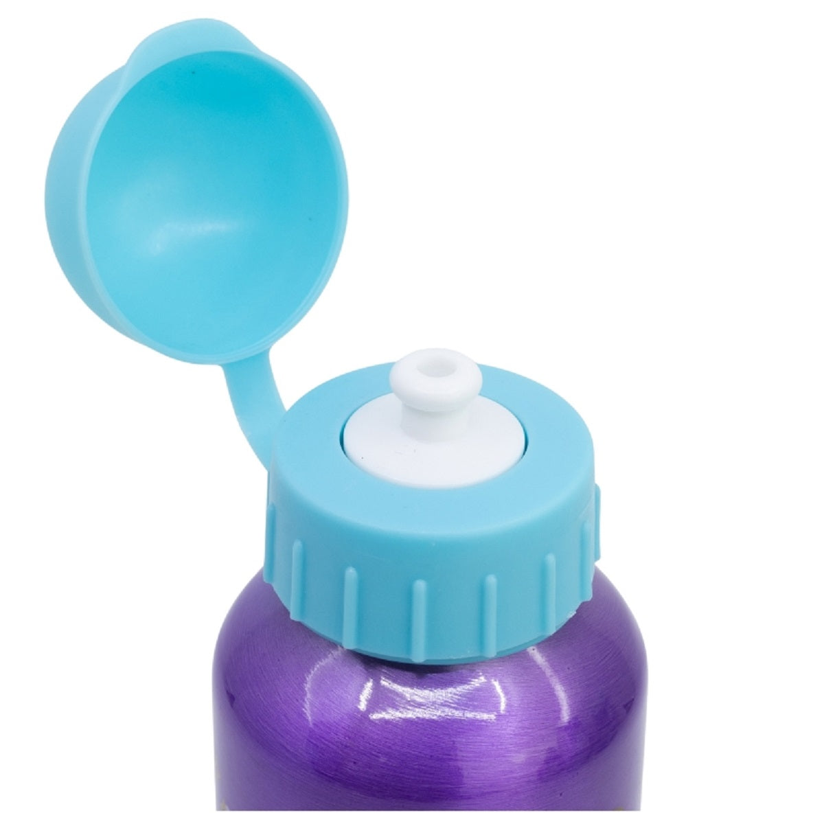 Disney Princess Trinkflasche Aluminium, 400 ml, mit Sicherheitsverschluss
