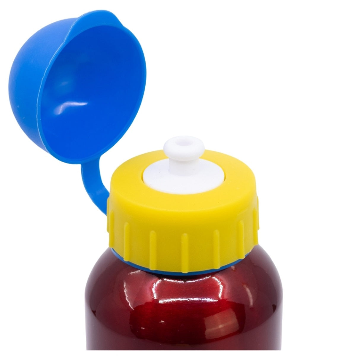 Spiderman Trinkflasche Aluminium, 400 ml, mit Sicherheitsverschluss