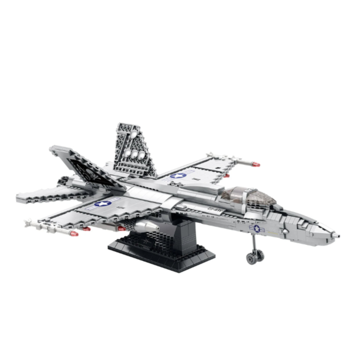 Reobrix 33022 Kampfjet Klemmbaustein Flugzeug 1387 Teile ab 14