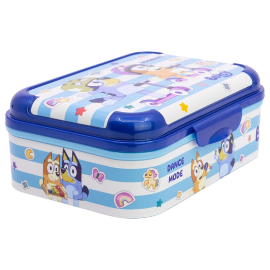 Bluey Brotdose Kinder Lunchbox mit Deckel – bruchsicher & bunt