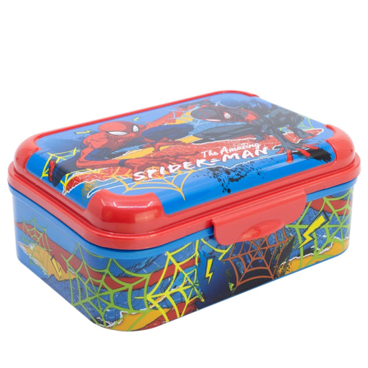 Spiderman Brotdose Kinder Lunchbox mit Deckel Bruchsicher & Bunt