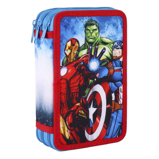 Avengers Komplett ausgestattetes Etui 44-teiliges Set Federmäppchen für Schule und Zuhause