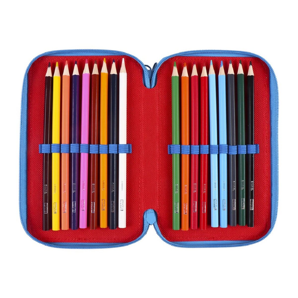 Avengers Komplett ausgestattetes Etui 44-teiliges Set Federmäppchen für Schule und Zuhause