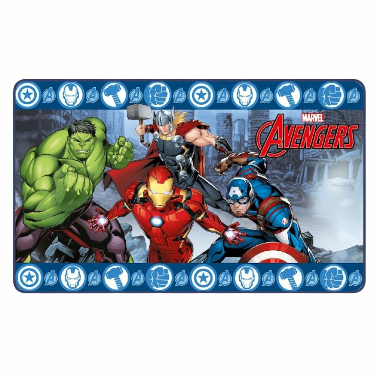 Avengers Komfort Teppich Matte 45 × 75 cm Schaumstoff-Matte