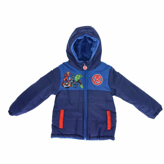 Avengers Winterjacke für Kinder Robuste und warme Outdoor-Bekleidung Blau